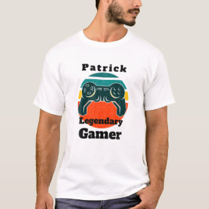 Camiseta Patrick Legendary Gamer Control del jugador de vid