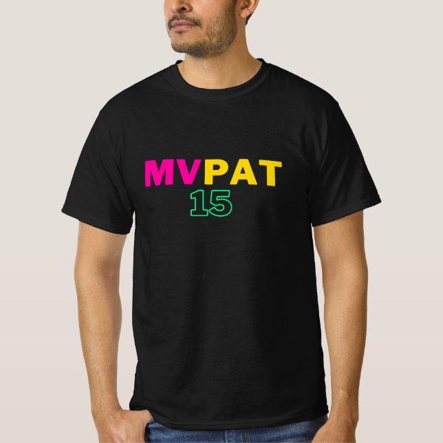 Camiseta Patrick mahome mvp. (Anverso)
