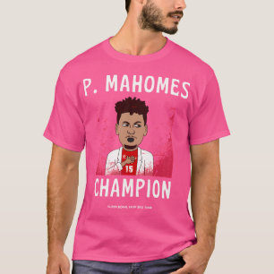 Camiseta Patrick Mahomes 3.ᵉʳ Jefes De Kc Del Mvp
