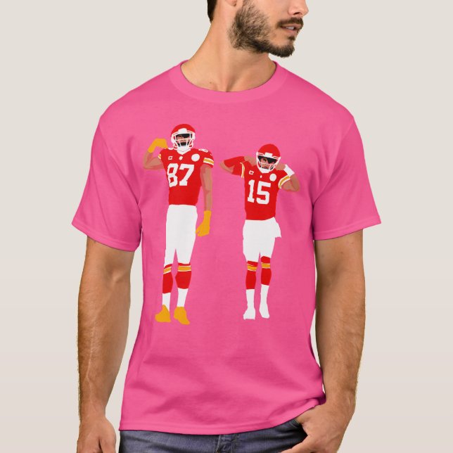 Camiseta Patrick Mahomes Y Travis Kelce (Anverso)