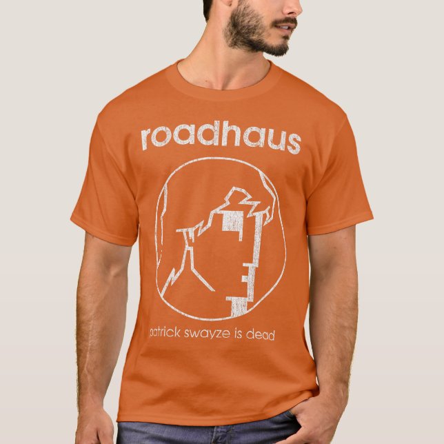 Camiseta Patrick Swayze está muerto (Anverso)