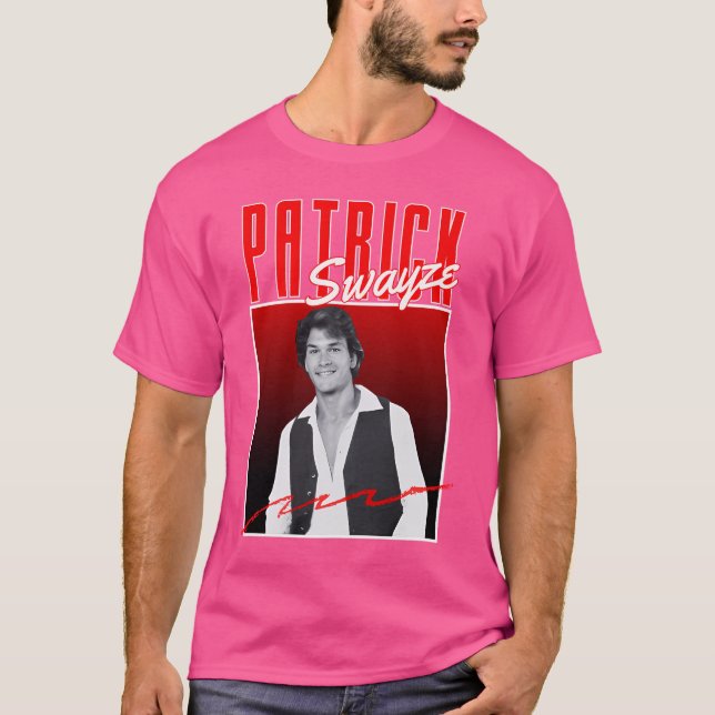 Camiseta Patrick Swayzeoriginal Retro (Anverso)