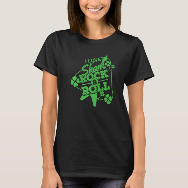 Camiseta Patrick's Day I Love Sham Rock Premium (Anverso)