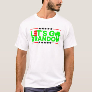 Camiseta Patrick's Day Let's Go Patrick's Day Brandon