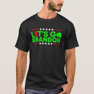 Camiseta Patrick's Day Let's Go Patrick's Day Brandon