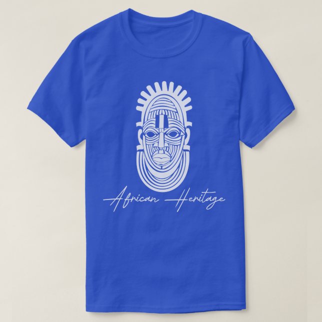 Camiseta Patrimonio africano WH (Diseño del anverso)