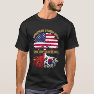 Camiseta Patrimonio Americano Cultivado con Raíces Chinas S