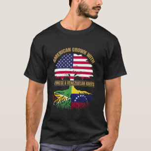 Camiseta Patrimonio Americano Cultivado con Raíces Guyanesa