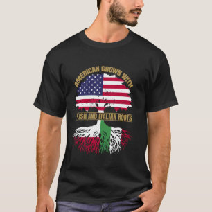 Camiseta Patrimonio Americano Cultivado con Raíces Polacas 
