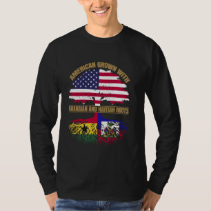 Camiseta Patrimonio Americano Cultivado con Raíz Ghanesa Ha