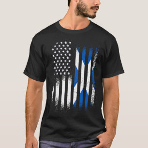 Camiseta Patrimonio americano escocés Monumento a Escocia P