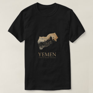 Camiseta Patrimonio Antiguo y Mapa de Lugares Emblemáticos
