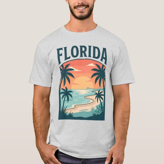 Camiseta Patrimonio Costero de Florida (Anverso)