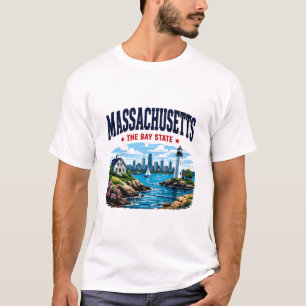 Camiseta Patrimonio costero de Massachusetts