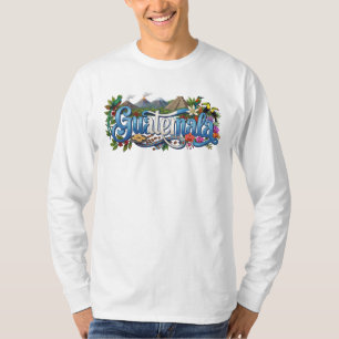 Camiseta Patrimonio de Guatemala, Tradición, Bandera y Cult