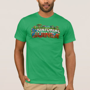 Camiseta Patrimonio de Guinea Ecuatorial - Cultura y Selva