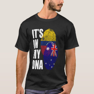 Camiseta Patrimonio De La Bandera De Adn De Venezuela Y Aus