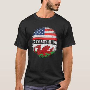 Camiseta Patrimonio de la Bandera de Gales de la Media Esta
