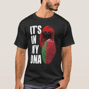 Camiseta Patrimonio de la Bandera de la Mezcla Bielorrusa Y