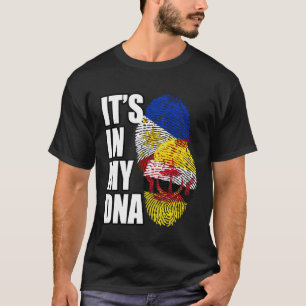 Camiseta Patrimonio de la Bandera de la Mezcla Brunéi Y Fil