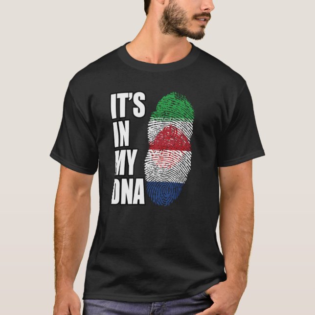 Camiseta Patrimonio de la Bandera de la Mezcla Iraní Y Hola (Anverso)