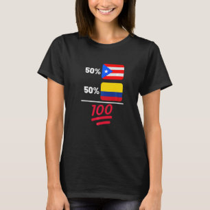 Camiseta Patrimonio de la Bandera de Puerto Rico Plus Colom