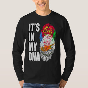 Camiseta Patrimonio de la Bandera Mezcla Chipriota Y Eritre