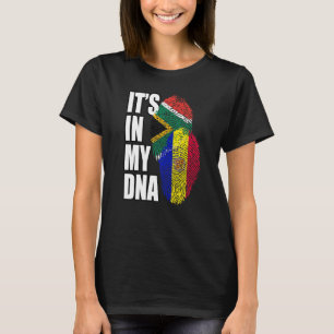 Camiseta Patrimonio de la Bandera Mezcla de ADN de Andorra