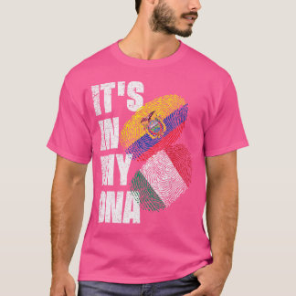 Camiseta Patrimonio de la Bandera Mezcla Ecuatoriana E Ital