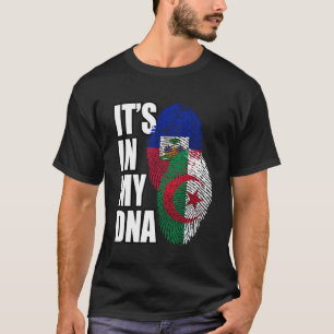 Camiseta Patrimonio de la Bandera Mezcla Haitiana Y Argelin