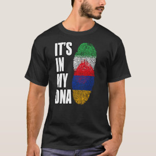 Camiseta Patrimonio de la Bandera Mezcla Iraní Y Armenio