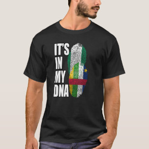 Camiseta Patrimonio de la Bandera Mezcla Nigeriana Y Centro