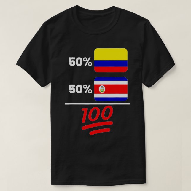 Camiseta Patrimonio de la Bandera Mi de Costa Rica Plus Col (Diseño del anverso)