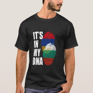Camiseta Patrimonio De La Mezcla De Adn De Bulgaria Y Armen