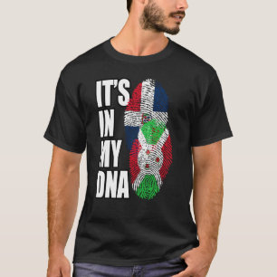 Camiseta Patrimonio De La Mezcla De Adn De Burundi Y Domini