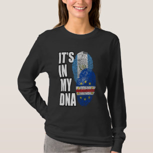 Camiseta Patrimonio De La Mezcla De Adn De Cabo Verde Y Gua