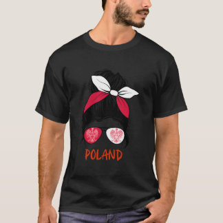 Camiseta Patrimonio de Polonia Bandera de Polonia Polaco