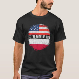 Camiseta Patrimonio de Polonia de la bandera de los Estados