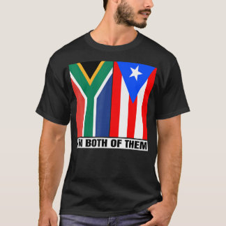 Camiseta Patrimonio de Sudáfrica y Puerto Rico Sur A