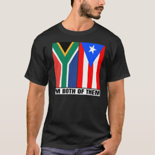 Camiseta Patrimonio de Sudáfrica y Puerto Rico Sur A