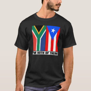 Camiseta Patrimonio de Sudáfrica y Puerto Rico Sur A