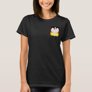 Camiseta Patrimonio familiar polaco alemán Polonia Águila A