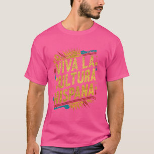 Camiseta Patrimonio hispánico afro latinoamericano
