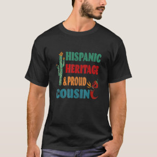 Camiseta Patrimonio hispánico y Primo Orgulloso