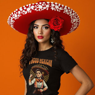 Camiseta Patrimonio hispano mexicano Mariachi
