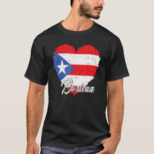 Camiseta Patrimonio hispano puertorriqueño Boricua Puerto R