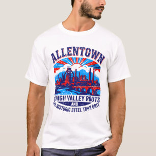 Camiseta Patrimonio Industrial de Allentown Valle de Lehigh