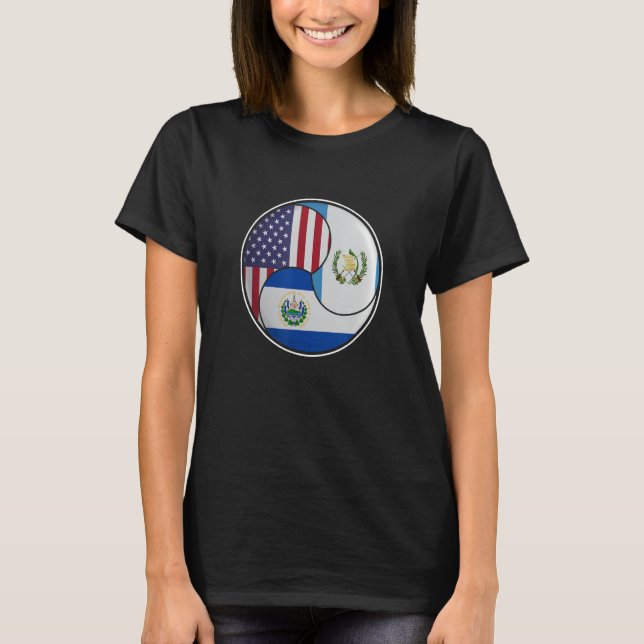 Camiseta Patrimonio multicultural El Salvador Guatemala y (Anverso)