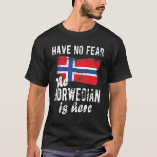 Camiseta Patrimonio noruego Noruega Rodea Bandera Noruega
