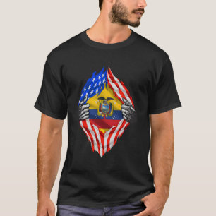 Camiseta Patrimonio súper ecuatoriano Ecuador Rota Bandera